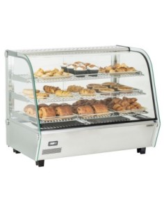 Vitrine chauffante 160L 1500 W avec éclairage LED | Casselin - CVC160L - 1