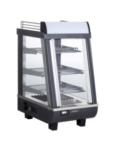 Vitrine chauffante à poser avec éclairage LED 76 L | Casselin - CVC76L - 1