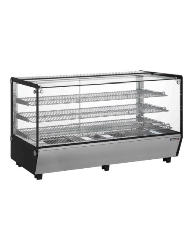 Vitrine chauffante self service avec éclairage LED 200 L | Casselin - CVCE200L - 1