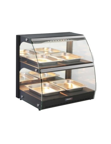 Vitrine chauffante self service avec éclairage LED 100 L | Casselin - CVCSS100L - 1