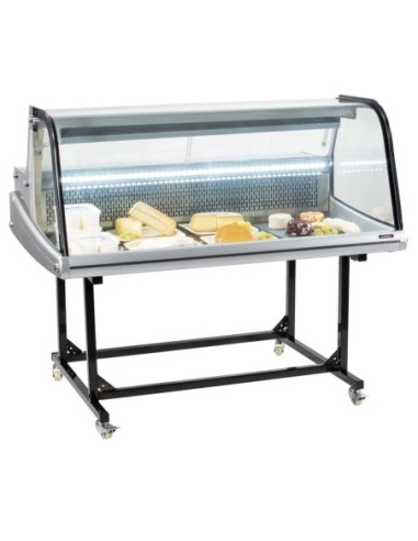 Vitrine réfrigérée sur chariot 256 L | Casselin - CVRM256L - 1