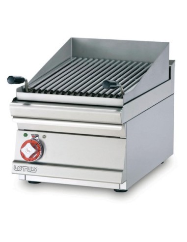 Grill pierre de lave électrique - L 400 mm - 1