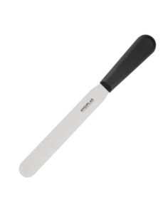 Couteau spatule à lame droite Hygiplas noir 205mm - 1