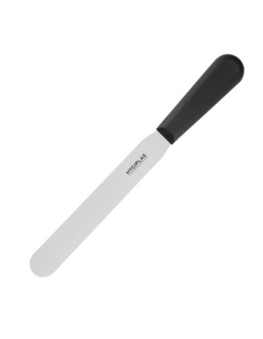 Couteau spatule à lame droite Hygiplas noir 205mm - 1