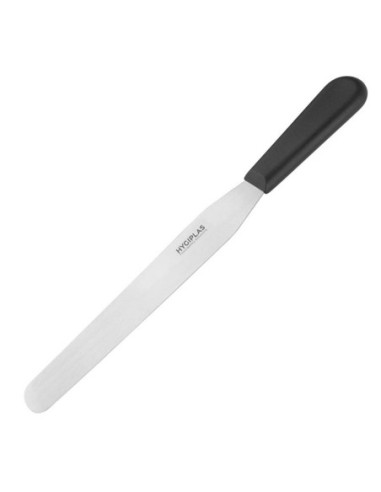 Couteau spatule à lame droite Hygiplas noir 255mm - 1