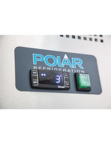 Soubassement réfrigéré positif GN 1/1 Polar Série U 2 portes - 5