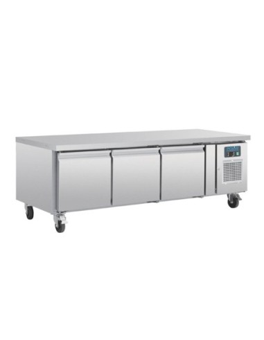 Soubassement réfrigéré positif GN 1/1 Polar Série U 3 portes - 1