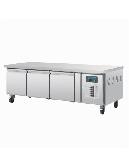 Soubassement réfrigéré positif GN 1/1 Polar Série U 3 portes - 2