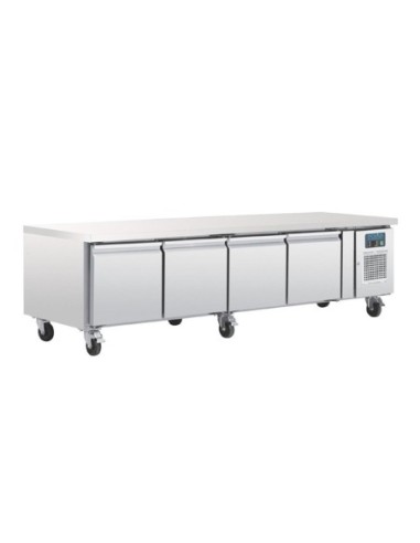 Soubassement réfrigéré positif GN 1/1 Polar Série U 4 portes - 1