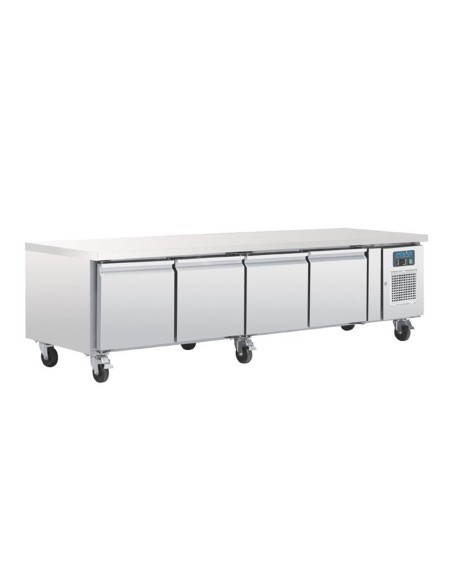 Soubassement réfrigéré positif GN 1/1 Polar Série U 4 portes - 1