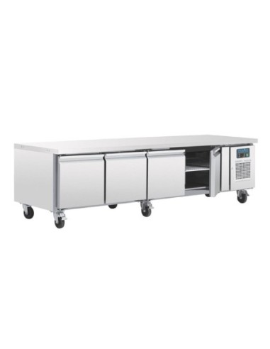 Soubassement réfrigéré positif GN 1/1 Polar Série U 4 portes - 2
