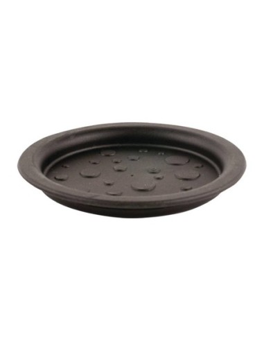 Couvercle pour pichet ou sous-verre Roltex AQUA noir - 1