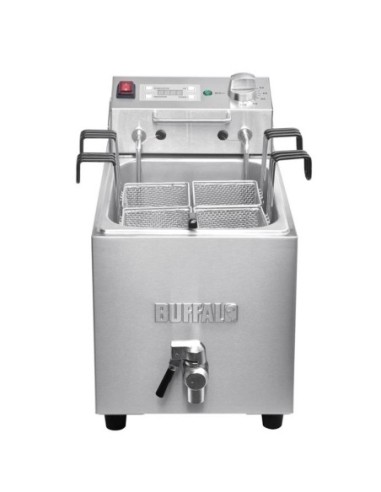 Cuiseur à pâtes 8L avec robinet et minuterie Buffalo - 1