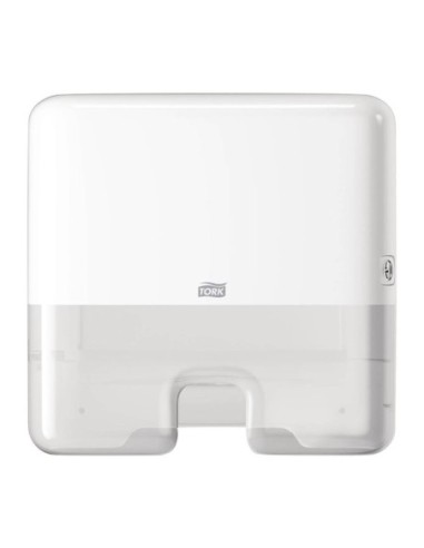 Distributeur mini pour essuie-mains interfoliés Tork blanc - 1