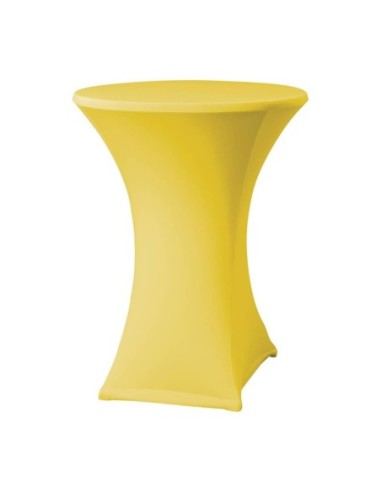 Housse de table extensible Samba jaune D2 - 1