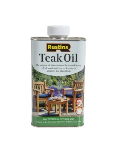 Huile pour teck Rustins - 1