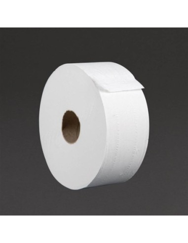 Rouleaux papier toilette Jantex Jumbo (lot de 6) - 1