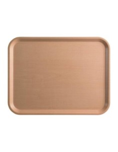Plateau de service rectangulaire stratifié Mykonos Cambro bouleau 43 cm - 1