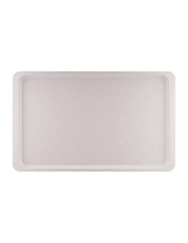 Plateau de service en polyester Roltex GN1/1 530x325mm gris moucheté - 1