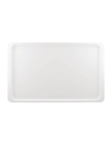 Plateau de service en polyester Roltex GN1/1 530x325mm blanc - 1