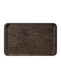 Plateau de service en mélamine Roltex GN1/1 530x325mm wengé - 1