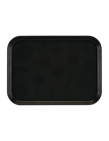 Plateau rectangulaire antidérapant en fibre de verre EpicTread Cambro vert 415mm - 1
