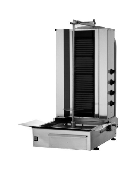 Grill électrique Döner Kebab Gyros 4 brûleurs 80 kg DUKE4-N - 2