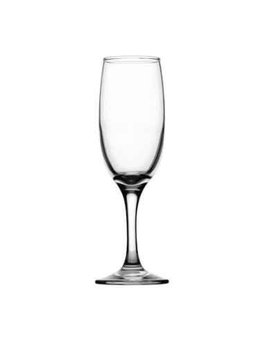 Flûtes à Champagne en verre Utopia Pure 190ml (Pack de 48) - 1