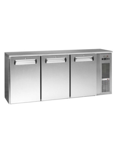 Arrière-bar 3 portes pleines 537L | Gamko - E3/222MUCS - 1