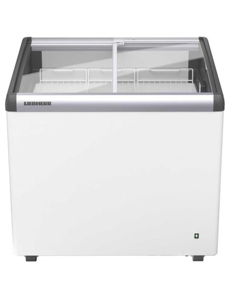 Conservateur glaces et crèmes 206L - Coulissant vitré incliné - 1