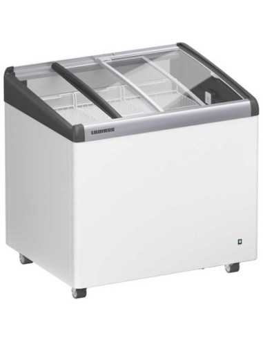 Conservateur glaces et crèmes 206L - Coulissant vitré incliné - 2