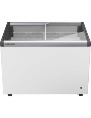 Conservateur glaces et crèmes 276L - Coulissant vitré incliné - 1
