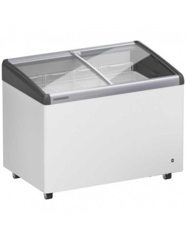Conservateur glaces et crèmes 276L - Coulissant vitré incliné - 2