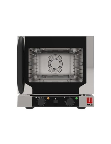 Four mixte électrique + humidificateur - 4 GN 1/2 - ouverture latérale | EKA - E - 1