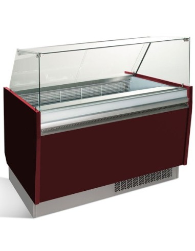 Vitrine de présentation glacier 10+10 bacs - ESTI Multicouleurs - 2