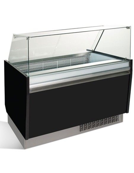Vitrine de présentation glacier 10+10 bacs - ESTI Multicouleurs - 1