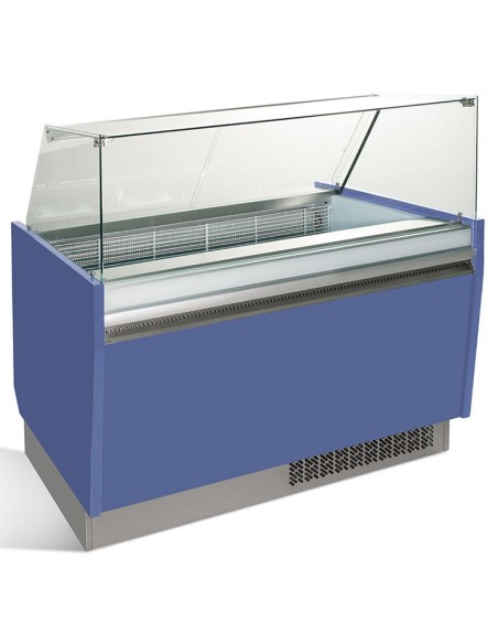 Vitrine de présentation glacier 13+13 bacs - ESTI Multicouleurs - 1