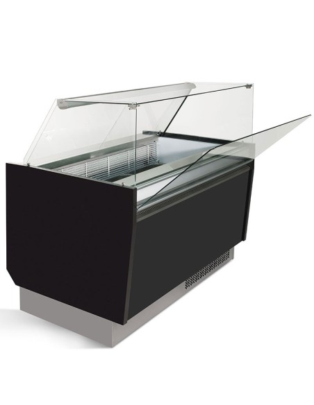 Vitrine de présentation glacier 13+13 bacs - ESTI Multicouleurs - 1