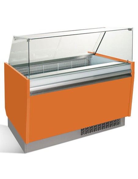 Vitrine de présentation glacier 13+13 bacs - ESTI Multicouleurs - 1