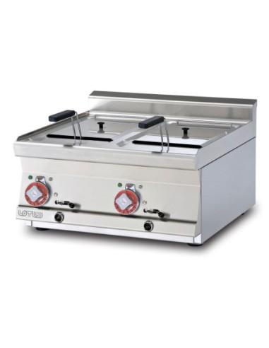 Friteuse électrique double à poser 2 x 10 litres - 230V - 1