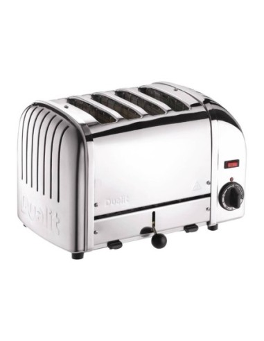 Grille-pain 4 tranches inox Vario Dualit 40352 - 1