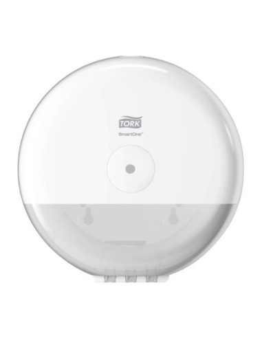 Distributeur de papier toilette Tork Smart One Mini blanc - 1