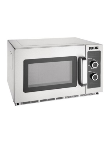 Micro-ondes professionnel manuel Buffalo 34L 1800W - 1