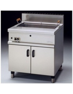 Friteuse à gaz pour pâtisserie 20 litres sur meuble - 1