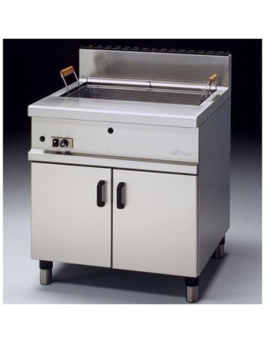 Friteuse à gaz pour pâtisserie 28 litres sur meuble - 1