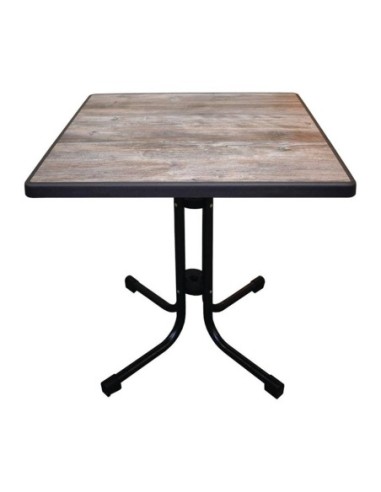 Table de patio pliante Limburg Vintage 70 x 70 cm - 1