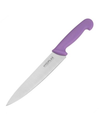 Couteau de cuisinier Hygiplas violet 21,5cm - 1
