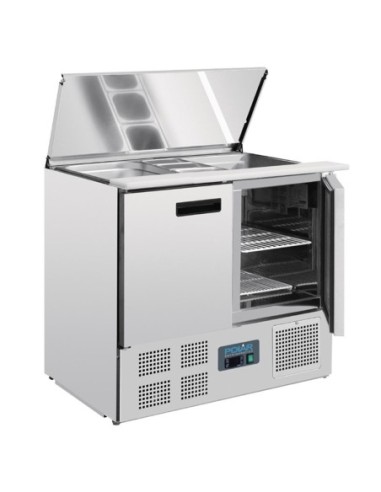 Comptoir à salade réfrigéré 240L Polar Série G - 2