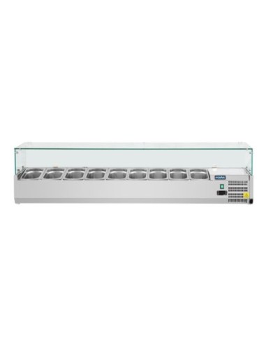 Saladette réfrigérée 9 bacs GN 1/3 Polar Série G - 4