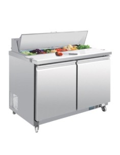 Comptoir de préparation 2 portes 405L Polar Série U - 1